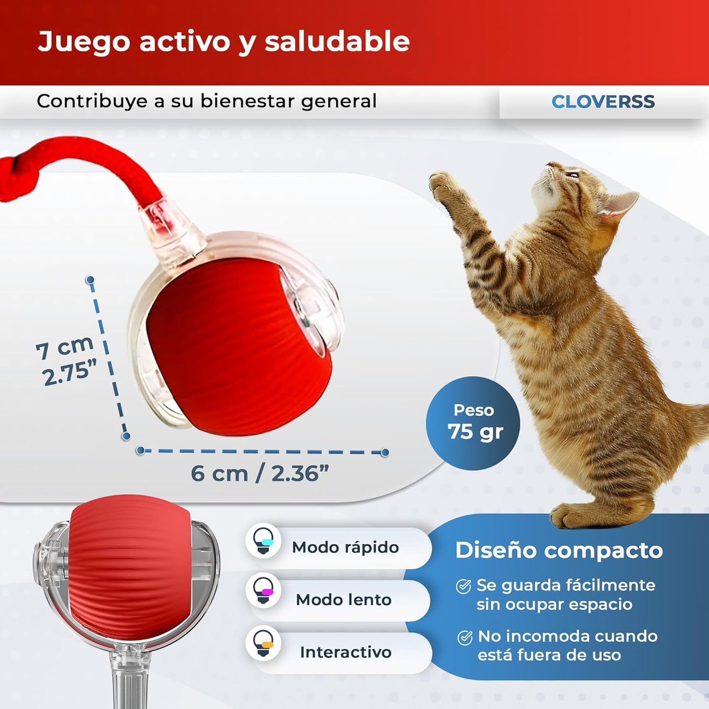 Pelota Inteligente Con Cuerda